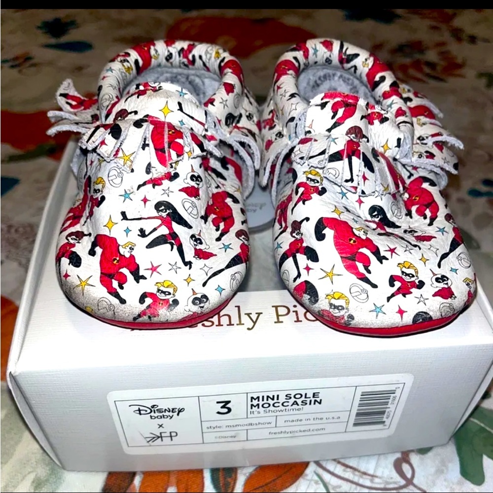 Freshly Picked Disney Incredibles Moccs